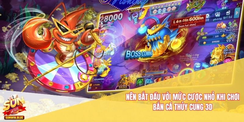 Đánh Giá Thực Tế Về Bắn Cá Thủy Cung 3d – Lựa Chọn Số Một 5 Nên bắt đầu với mức cược nhỏ khi chơi bắn cá Thủy Cung 3D