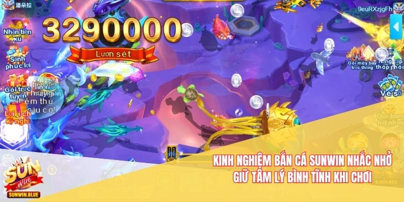 Kinh Nghiệm Bắn Cá Sunwin Giúp Bạn Chinh Phục Mọi Thử Thách 7 Kinh nghiệm bắn cá Sunwin nhắc nhở giữ tâm lý bình tĩnh khi chơi